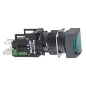 Schneider Electric Harmony XB6 1NO 16mm Plastic Green Spring Return Illuminated Push Button, XB6CW3B1B