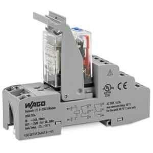 Wago 24VDC 5A Grey Relay Module with 4 Changeover Contacts, 858-304