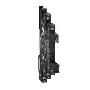 Schneider Electric Harmony RSLZ 12-24VAC/DC Screw Socket with LED & Protection Circuit Socket, RSLZVA1