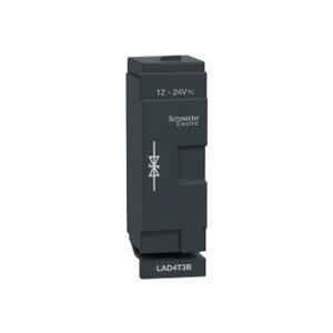 Schneider Electric TeSys D 24V AC/DC Suppressor Module Bidirectional Peak Limiting Diode, LAD4T3B