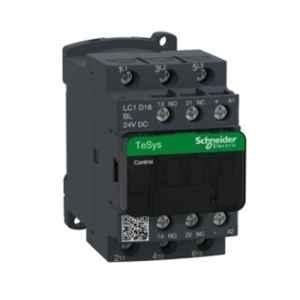 Schneider Electric TeSys Deca 40A 48-130 VDC 1 NO + 1 NC Three PoleThree Pole DC Low Consumption Contactor, LC1D40AEHE