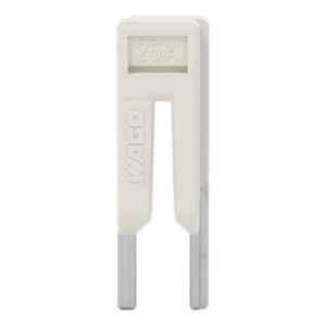 Wago 25A 2-Way Insulated Light Grey Continuous Jumper, 2002-400