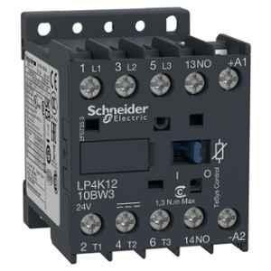 Schneider Electric TeSys 3 Poles 12A 24VDC Coil K-Contactor, LP4K1210BW3