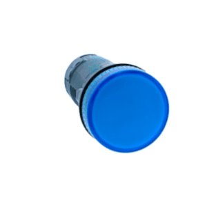 Schneider Electric Harmony XB7N 230VAC Plastic Blue Round LED Pilot Lamp, XB7EV06MPN