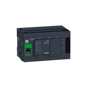 Schneider Electric Modicon M241 24V DC 24IO Transistor NPN Ethernet Logic Controller, TM241CE24U