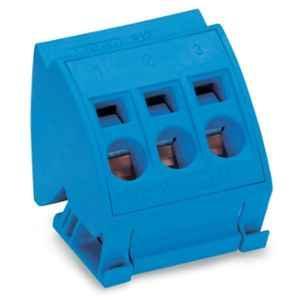 Wago 6kV 96A Gray Busbar Terminal Block for 10x3mm Busbar without Push-Button Cage Clamp, 812-112
