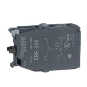 Schneider Electric Harmony ZB 1NO+1NC Double Contact Block for 22mm Head Screw Clamp Terminal, ZBE205