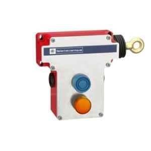 Telemecanique 2NC+2NO 24-130VAC/DC Emergency Stop Rope Pull Switch with Pilot Light, XY2CE1A296
