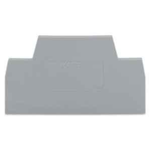 Wago 2.5 mm Grey End & Intermediate Plate, 280-340