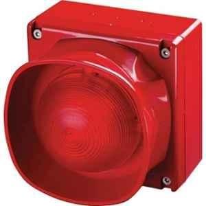 Apollo 18-28V DC Red Multi Tone Weatherproof Open Area Sounder Beacon, 55000-296