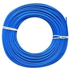 KEI 2.5 Sqmm Copper Single Core Blue PVC Unshielded Flexible Wire Cable, Length: 100 m