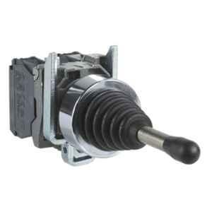 Schneider Electric Harmony XB4 22mm 1 NO 2 Directions Stay Put Joystick Controller, XD4PA12