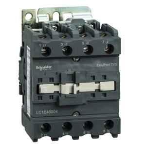 Schneider Electric 75A AC-1 2 NO+2 NC 4 Pole EasyPact TVS Power Contactor, Coil Voltage:220 V, LC1E40008M5WBIN