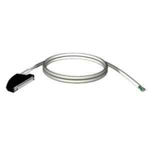 Schneider Electric Modicon X80 3m 40-Way Terminal One End Flying Leads Shielded Cable, BMXFCW301S