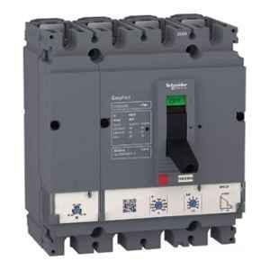Schneider Electric EasyPact 100A CVS100B 4 Pole Circuit Breaker, LV510581