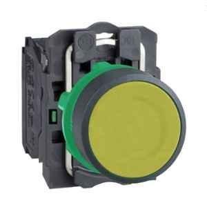 Schneider Electric Harmony XB5 22mm 1NO Yellow Flush Push Button, XB5AA51