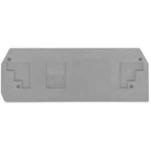 Wago 2.5 mm Grey End & Intermediate Plate, 283-350