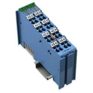 Wago 4 Channel Analog Input Module RTD/TC/Strain Gauge, 750-489