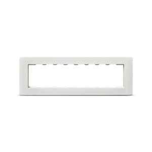 Schneider Electric Zencelo 9 Module White Grid & Cover Frame, IN8409C