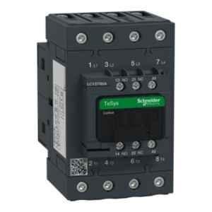 Schneider Electric TeSys Deca 80A 220V 4 Pole Everlink Contactor, LC1DT80AM7
