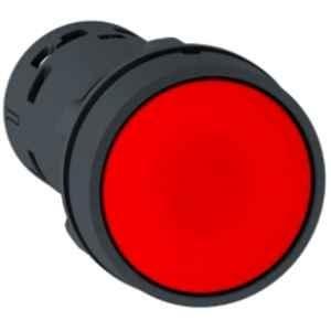 Schneider Electric Harmony XB7 250V 1-NC Plastic Red Monolithic Push Button, XB7NA42
