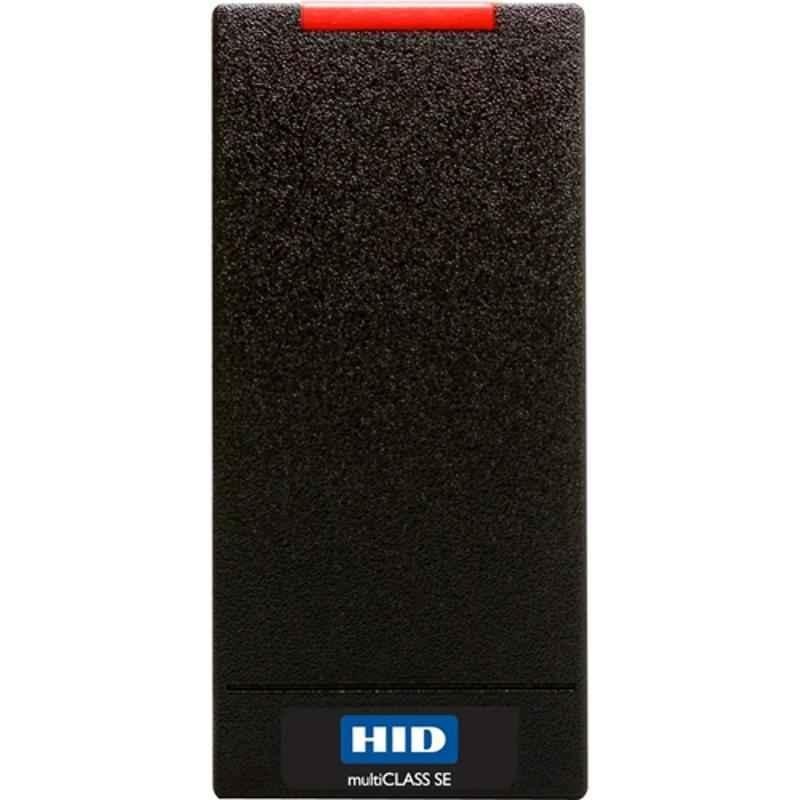 HID multiCLASS SE R10 Black Proximity Smart Card Reader, HIA900PTNNEK00000