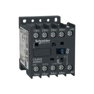 Schneider Electric TeSys K 4 NO 24VDC Control Relay, CA4KN40BW3