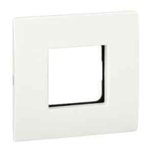 Schneider Electric Opale 2 Module White Cover Frame with Fixing Frame, X0702