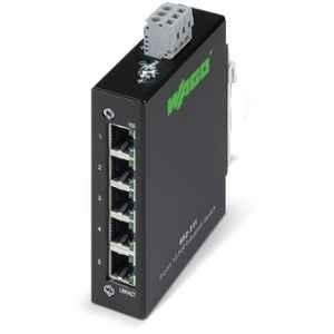 Wago 5 Port 100 Base-TX Black Industrial ECO Switch, 852-111