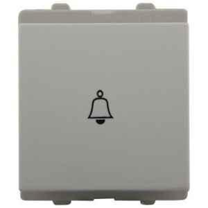 Schneider Electric Opale 6A 2 Module White Bell Push Switch without Indicator, X1025WH