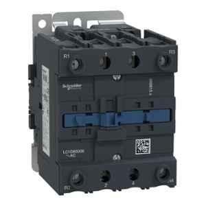 Schneider Electric TeSys Deca 4 Poles 80A 110VAC Coil D-Contactor, LC1D65008F7