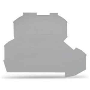 Wago 0.8x69.2mm Gray End & Intermediate Plate, 2002-2291