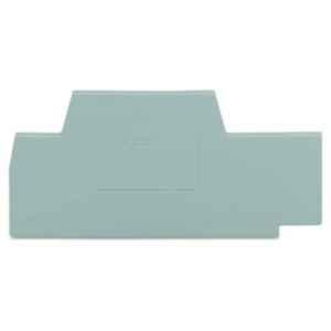 Wago 2.5x83mm Gray End & Intermediate Plate, 281-342