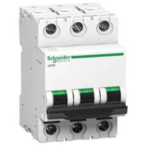 Schneider Electric Acti9 xC60 3A D-Curve Three Pole MCB, A9N3P03D, Breaking Capacity: 10 kA