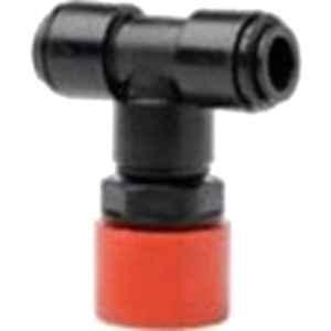 Vesda 25x10mm ABS Red Compression Apt Tee, PIP035 (Pack of 10)