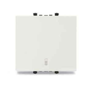 Schneider Electric Zencelo 6A 2 Module Dark Grey Full Flat Switch with Indicator, IN8421