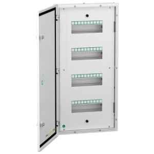 Schneider Electric Acti9 Flexi 4 Tier Metal Double Door PPI Distribution Board with 40 Modules, A9HFPI10