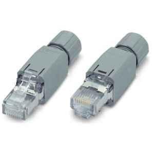 Wago 10/100 Mbps IP20 Ethernet RJ-45 Connector for Field Assembly, 750-975