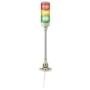 Schneider Electric 24V RAG LED Tower Light with Foldable Bracket & Tube Mounting, XVGB3M