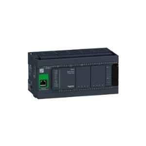 Schneider Electric Modicon M241 24V DC 40IO Transistor NPN Ethernet Logic Controller, TM241CE40U