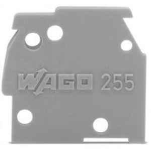 Wago 1x13.2mm Light Green Snap-Fit Type End Plate, 255-700