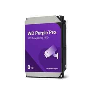 Western Digital Purple Pro 8TB Professional Grade Storage Drive for Smart Video Recording & AI Video Analytics, WD8002PURP