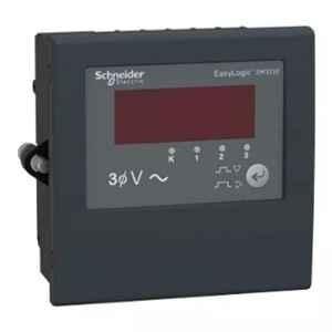 Schneider Electric 3 Pole+N Black Digital Panel Meter, 30002386
