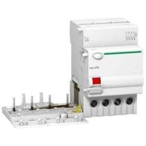 Schneider Electric Acti9 Vigi xC60 25A AC 30mA Four Pole Earth Leakage Add On Block, A9N26595