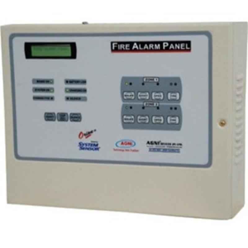 Agni Orion 2 Zone Fire Alarm Panel with LCD Display, ORION2Z