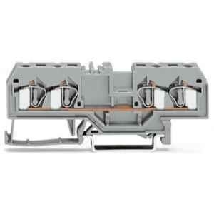Wago 26A 4 Conductor Through Terminal Block, 281-663