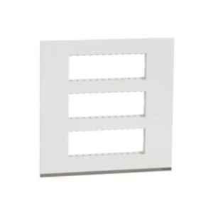 Schneider Electric Unica Pure Plastic Surround Grid Plate, UNSCP18M_WE