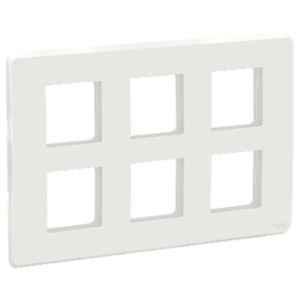 Schneider Electric Clipsal X 12 Module White Cover Frame with Fixing Frame, CPXCP12M_WE