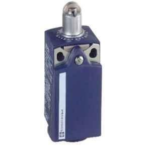 Telemecanique 1NC+1NO 25 MOhm Snap Action Platic Linear Limit Switch with Steel Roller Plunger, XCKP2102P16