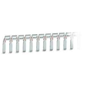 Wago 18A 17 Way Silver Jumper, 270-417